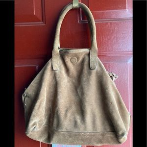 Suede purse